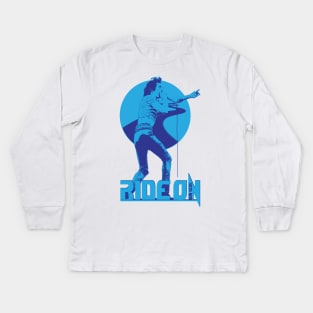 RIDE ON Kids Long Sleeve T-Shirt